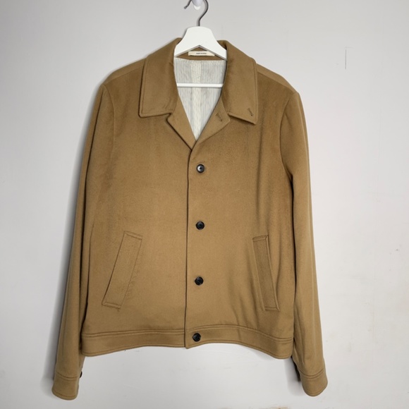 Club Monaco Camel Cashmere Wool Jacket XXL - Picture 2 of 8